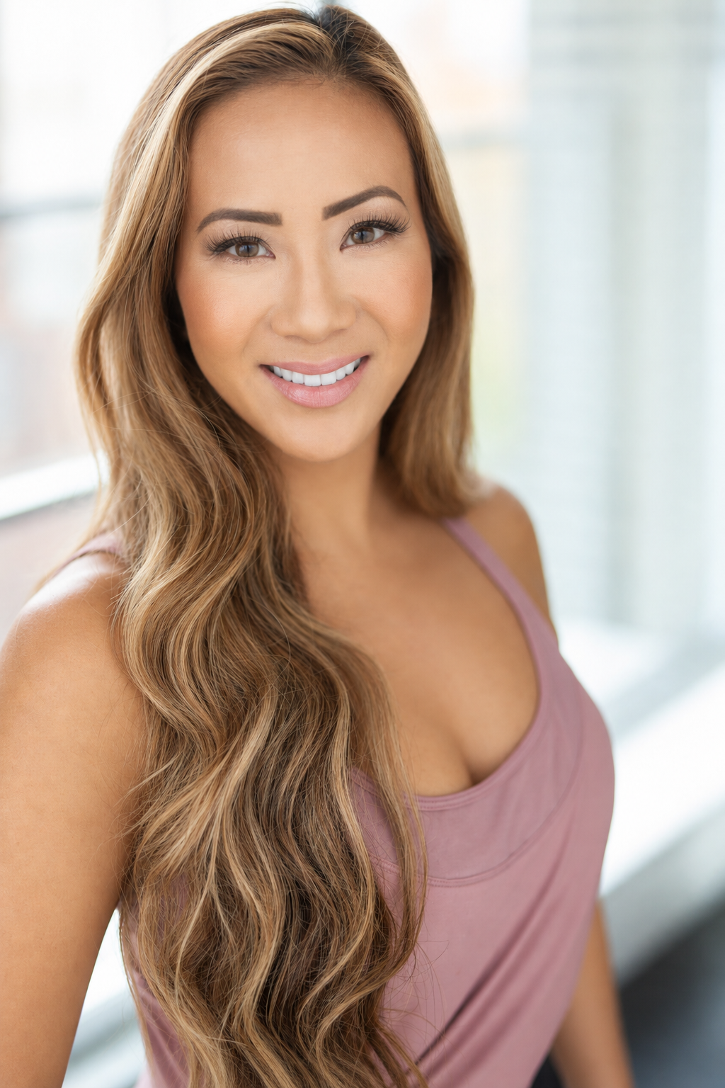 Stephanie Sy natural-light headshot